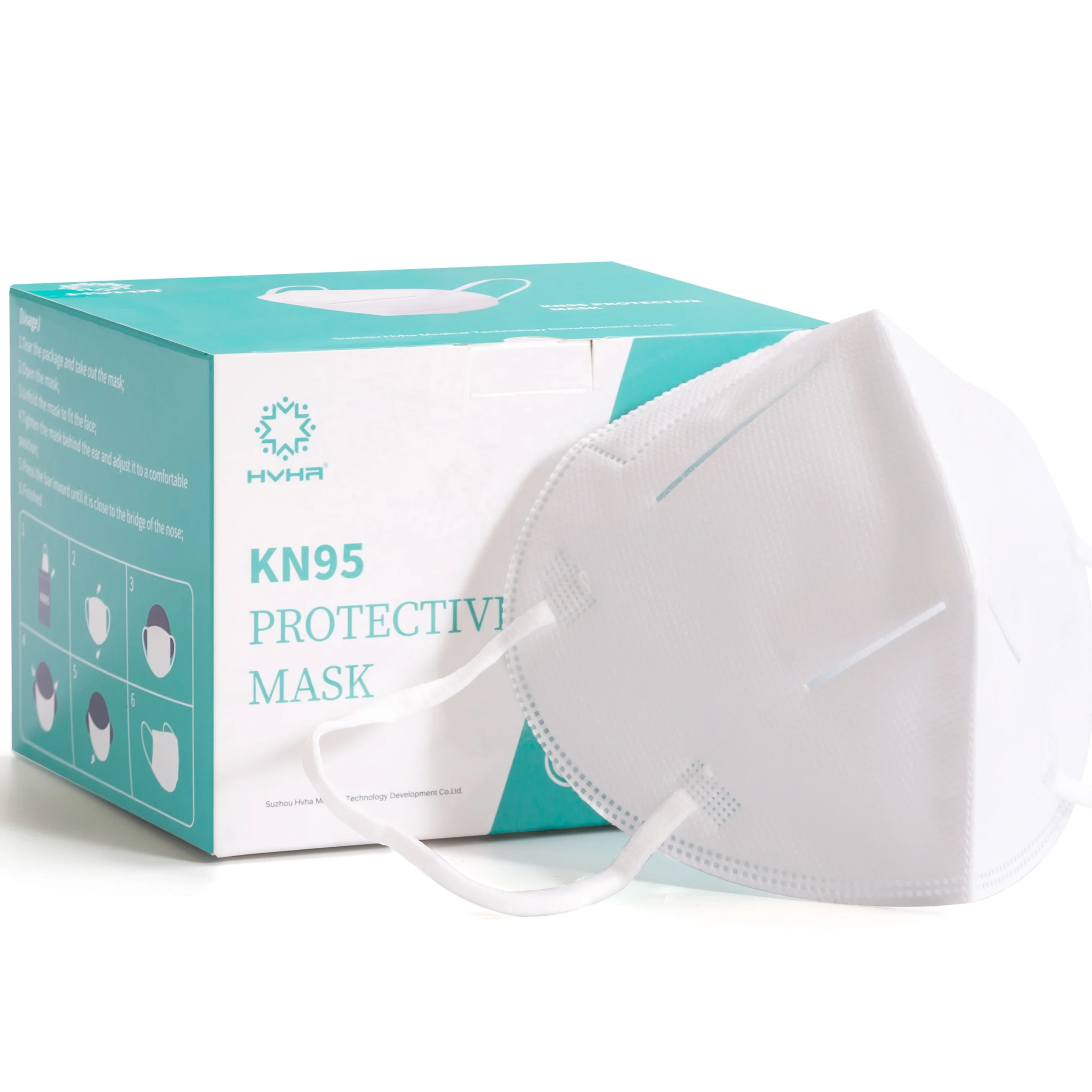 White Reuse Earloop KN95