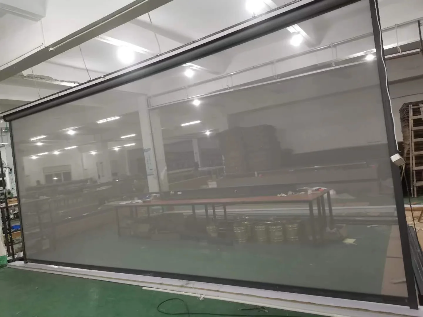 outdoor clear roller blinds pvc outdoor roller blinds weather proof glasshouse outdoor blinds