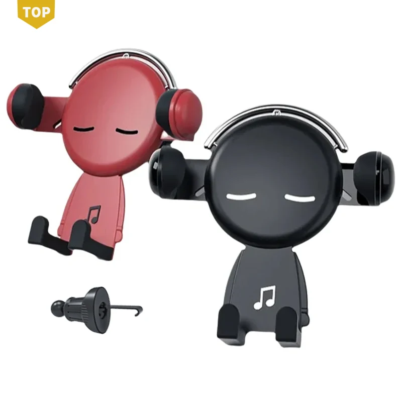 Car air outlet hook firm navigation phone seat Car phone seat multi-function car phone stand