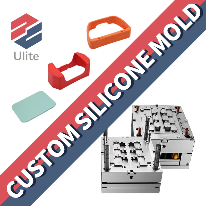 Ulite OEM Customized Silicone Molded Rubber Parts Custom Silicone Manufacturer Custom Silicone Part