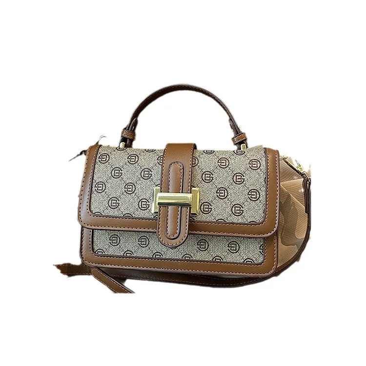 Small HandBag Female 2024 New Korean Fashion Trend Small Square Bag Brand Women Shoulder Bag High Quality Leather Crossbody bag