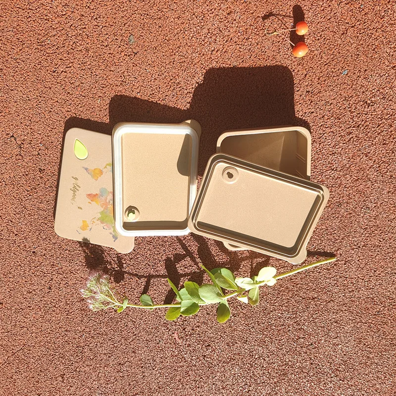 Environmentally Friendly Microwavable Baby Food Storage Container Children Rice Husk Lunch Box Tableware