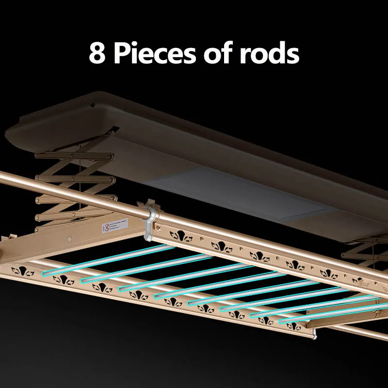 Smart Clothes Dryer Hanger Retractable Automatic Clothes Line Electric Drying Rack Wash Rack For Clothes