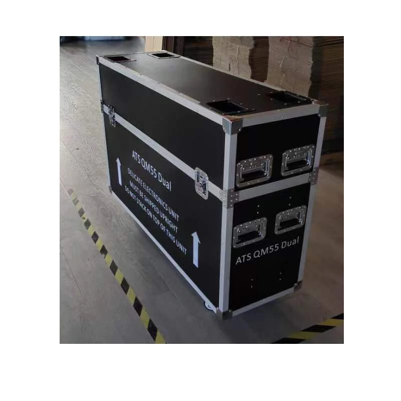 Hot Sell Oem Design Professional Aluminum Tool Box With Wheel Video Box Cable Led Flight Case Dj Flight Case