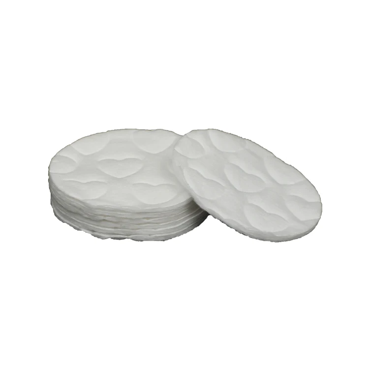 Hot Selling Organic Absorbent Cotton Face Pads Disposable Cotton Pads Organic Cotton Cleansings Pads
