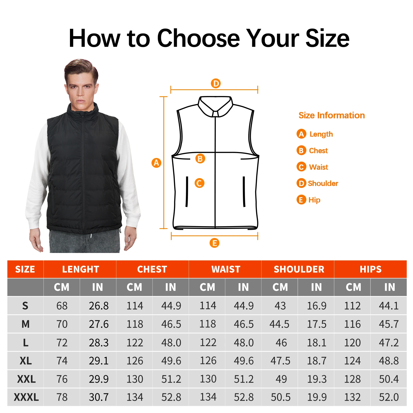 Wholesale Fast Dispatch Heated Vest Battery rechargeable heated hunting vest for men and women