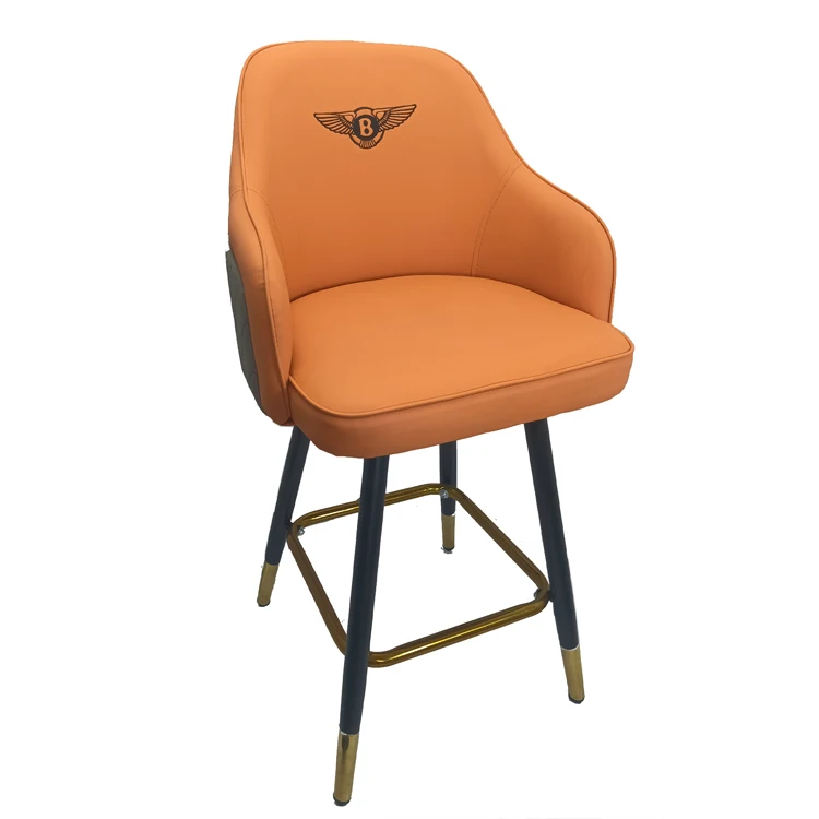 New Arrival Luxury Modern Coffee Bar Table and Chairs Restaurant Chairs Furn Customized Latest High Bar stool Chairs