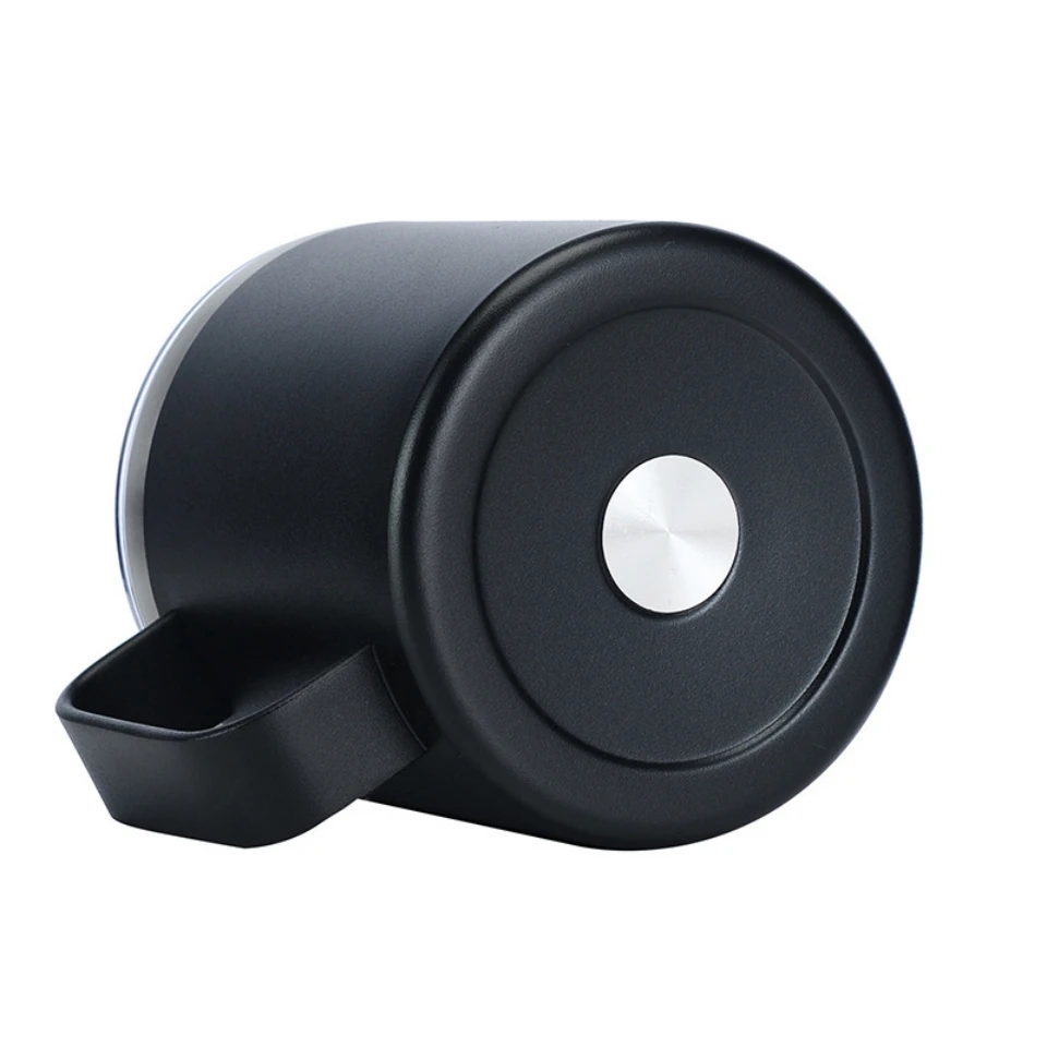 Double Walled 12oz 14oz Travel Tumbler Cup Insulated Coffee Mug With Handle And Bpa Free Lid