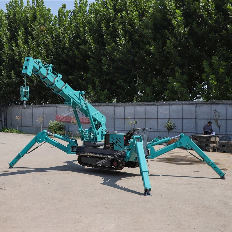 Hengwang HW-SPC3 construction crane Flexible Mini spider crane