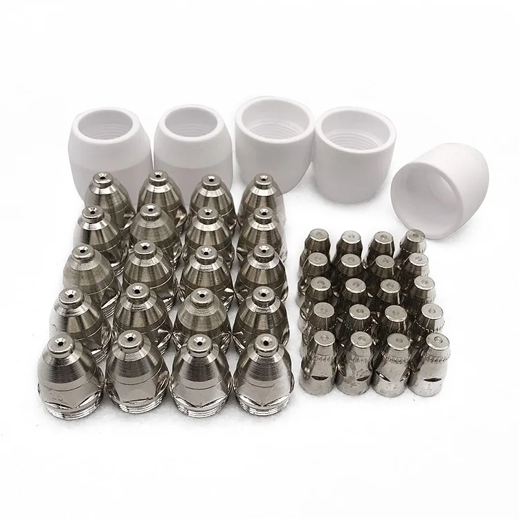 P80 Plasma Cutting Electrode and Nozzle 1.1mm 1.3mm 1.5mm 1.7mm