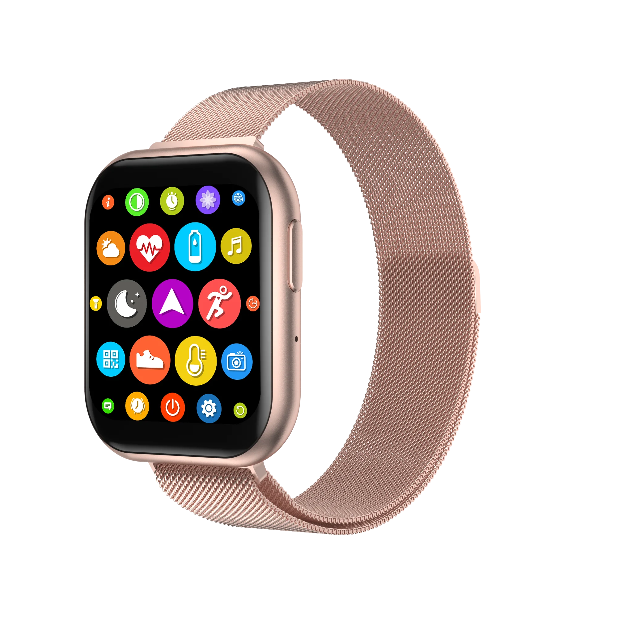 2022 FM09 1.69 Large screen APP Dafit Aluminum alloy talk watch