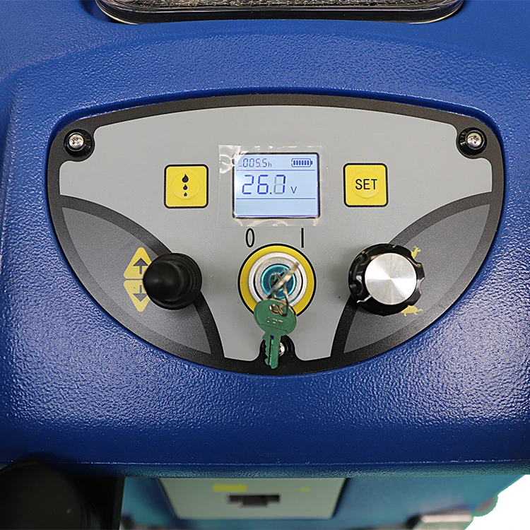 CHR55SCP/CHR55SCPD small manual compact automatic  washing machine office warehouse store walk behind floor scrubber drier