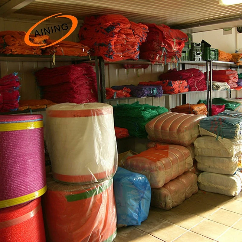 Chinese Factory 25kg Green Red Yellow Leno Heavy Duty Mesh Bag for Fruit and Vegetable Firewood Packing Sack With Drawstring