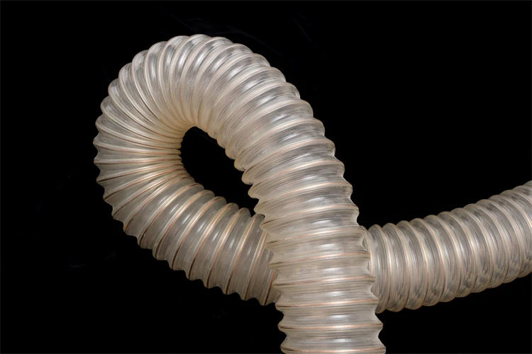  Flexible Bending Pu Steel Wire Spiral Water Industrial Suction