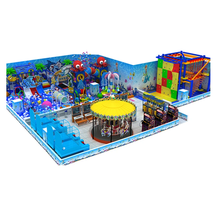 Wholesale Naughty Castle Kids Games Indoor Playground Equipment Children ball pit pool