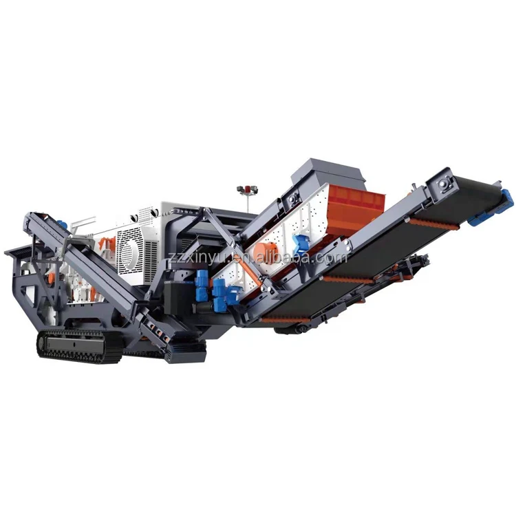 PE 400*600 Mobile Crusher Plant Hard Rock Quartz Stone Gold Mine Jaw Crushing Production Line