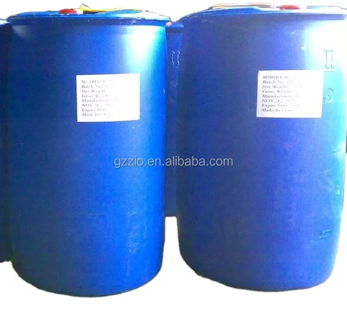 
Quality guaranteed cheap price food grade glycerin sorbitol 70 solution Supplier <span style=