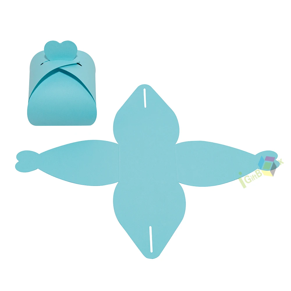 New Newest Design Christmas Craft Paper Boxes creative Christmas Eve packaging gift candy decal Paper Boxes