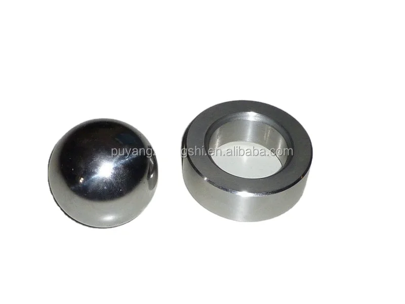 customized tungsten carbide valve seat ball for rod pump parts on sale with low price