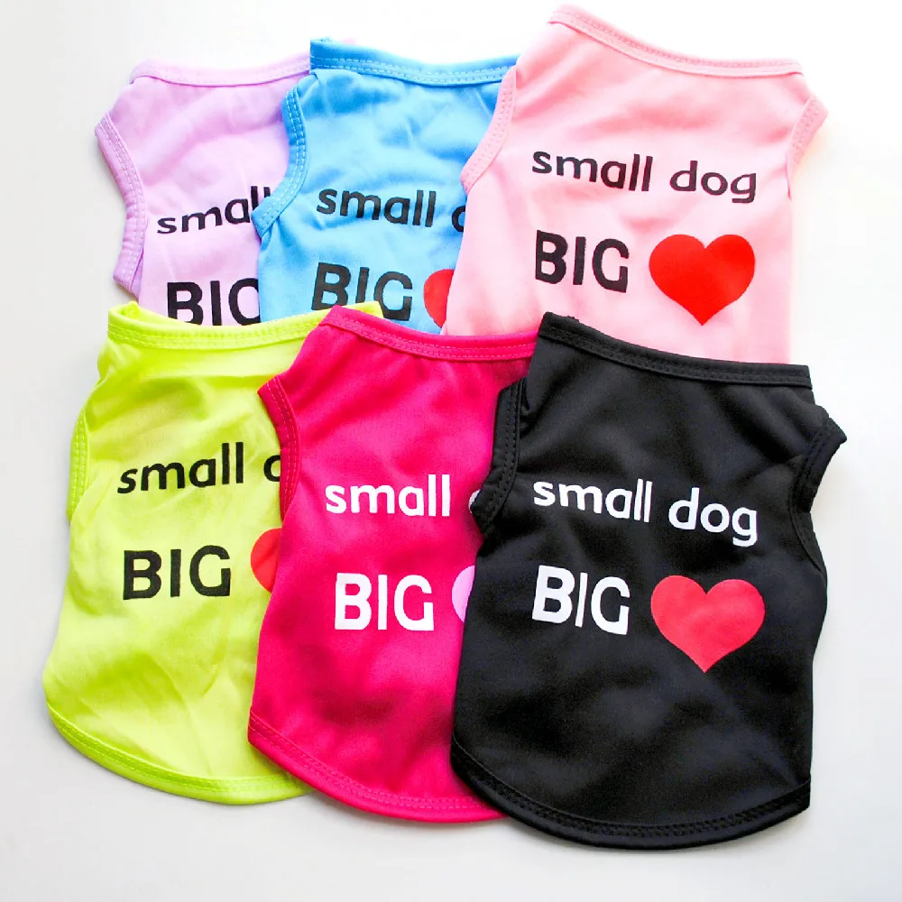 Wholesale Plain Summer Top T-Shirt Apparel Vest Breathable Luxury Matching Pet And Owner Clothes