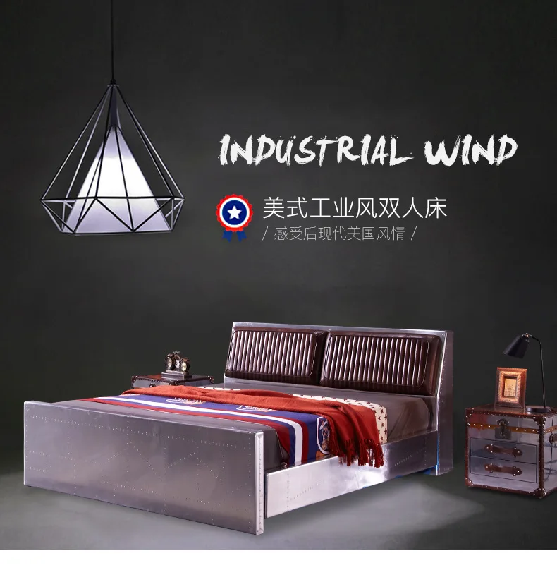 Aviator retro industrial   Chair Loft Style    bedroom retro industrial aviator    bed