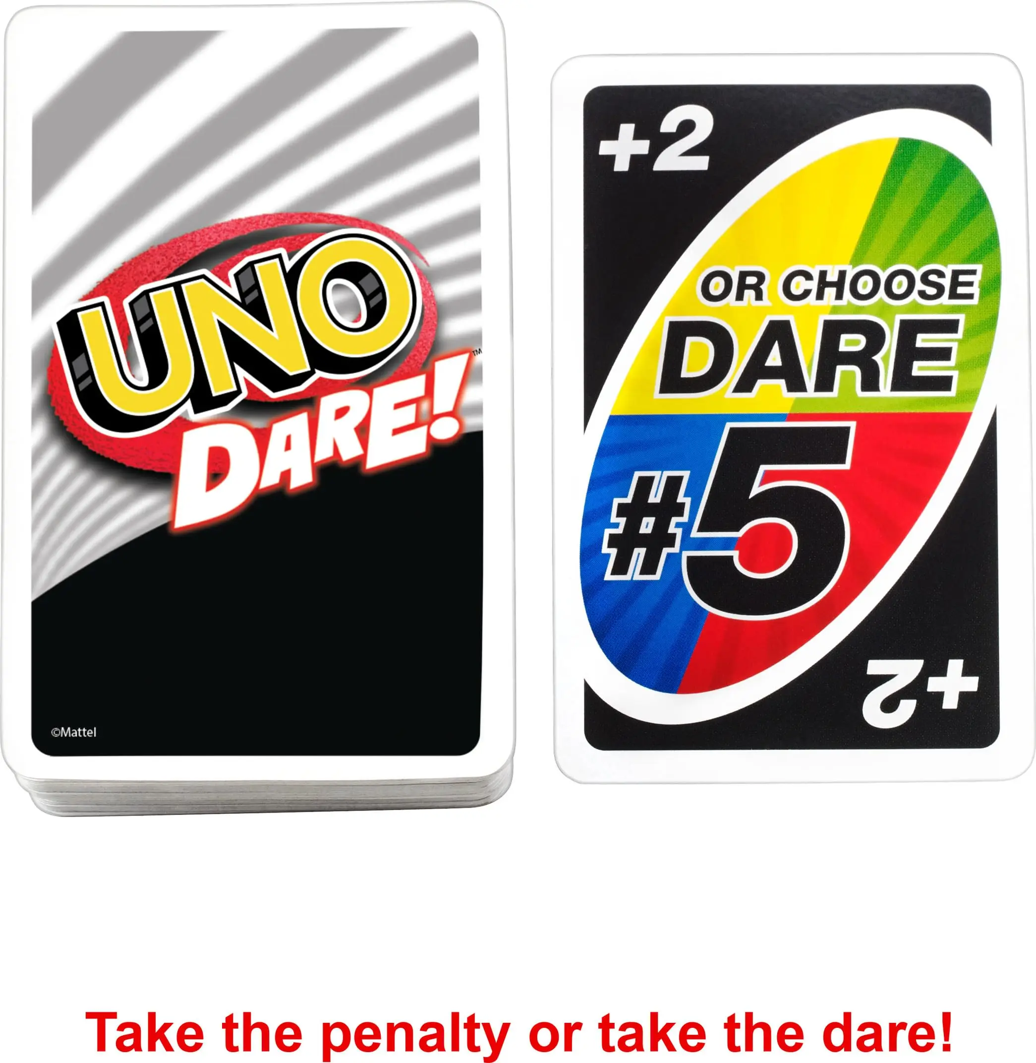 U-Nes FLIP! SHOWEM NO MERCY Family Funny Entertainment Board Game Fun Playing Cards Gift Box U-n-oes Card Game