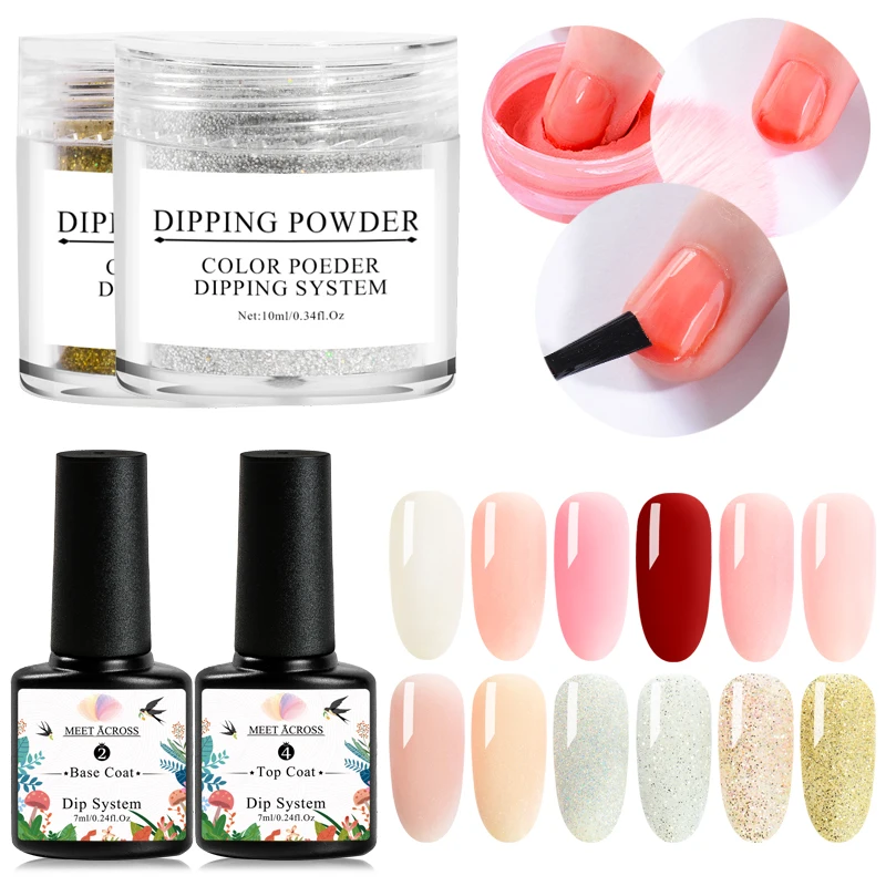 Hot Selling 1Kg Private Brand Label Dip liquids Nail Irrigation Odorless Base Top Activator dipping powder system