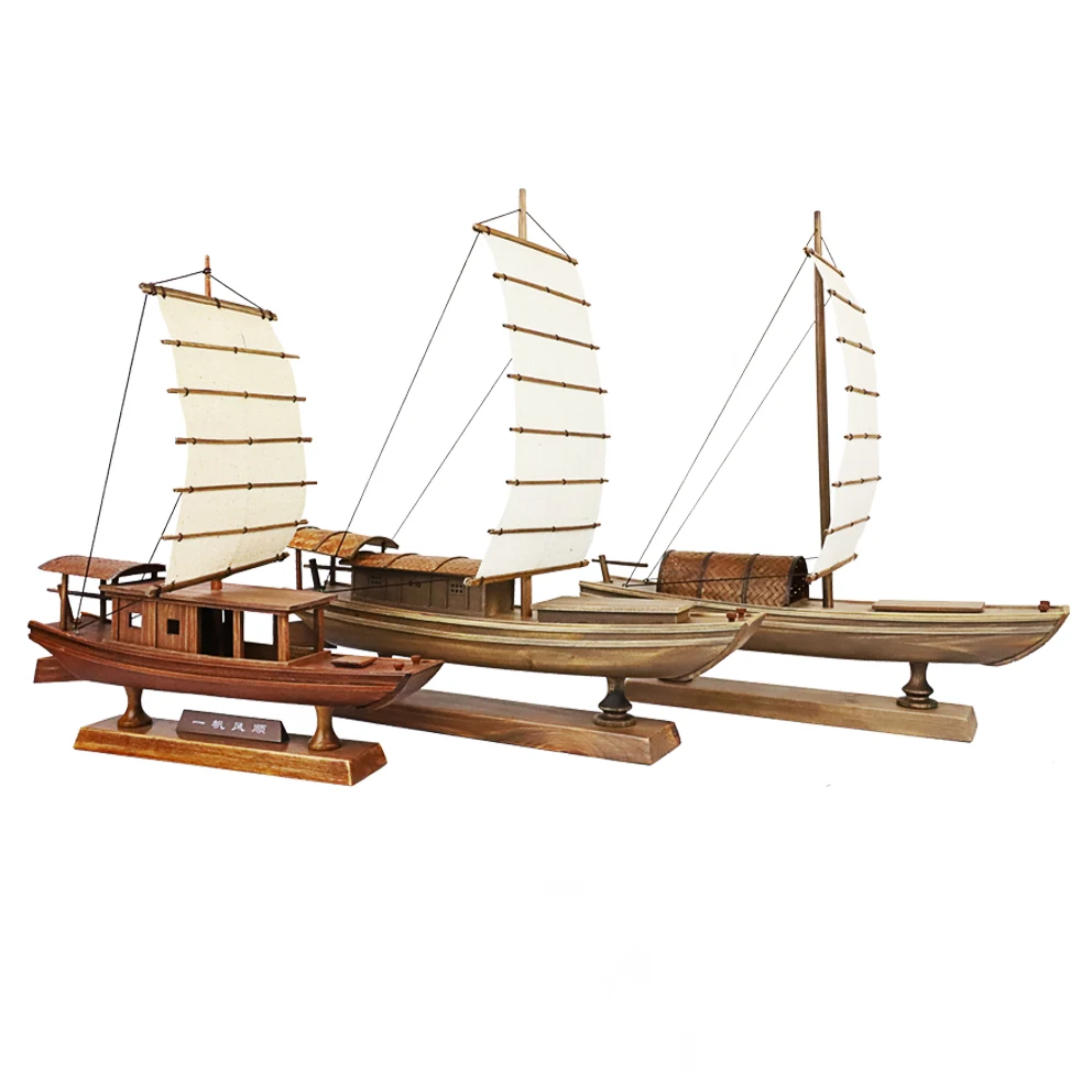 Wooden handmade Boat model ship for home and office decoration antique wooden ship model