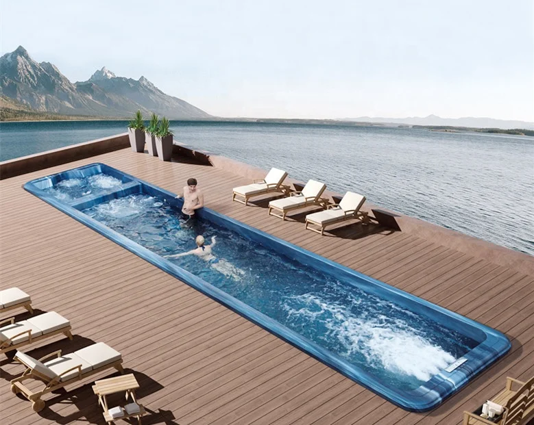 MEXDA 12 meters long outdoor swimming pool spa hot tub WS-S12