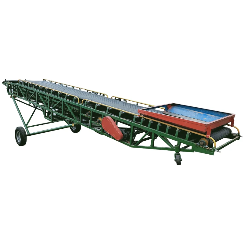 gravel belt mining equipment conveyors and hopper telescopic conveyor used rubber conveyor belt