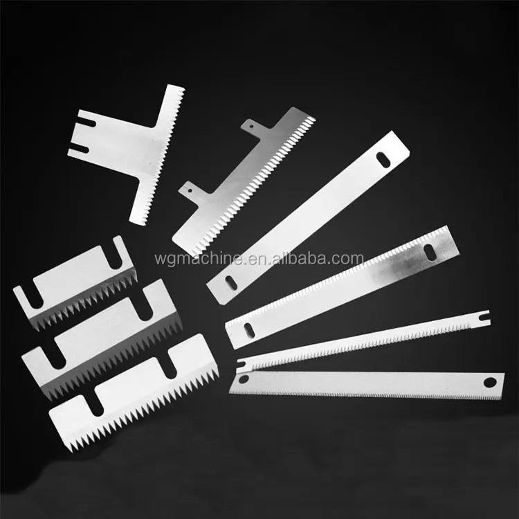 Лезвие для упаковочной машины WGJ 90*30*1,5 мм/зубчатый уплотнительный нож