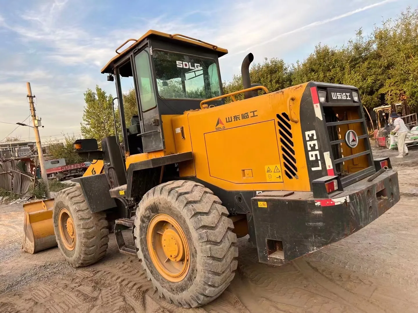 Used SDLG wheel loader machine L933 multifunctional wheel loader