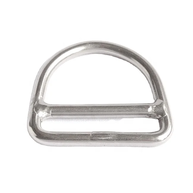Rigging Hardware Stainless Steel Welded D Ring with Cross Bar