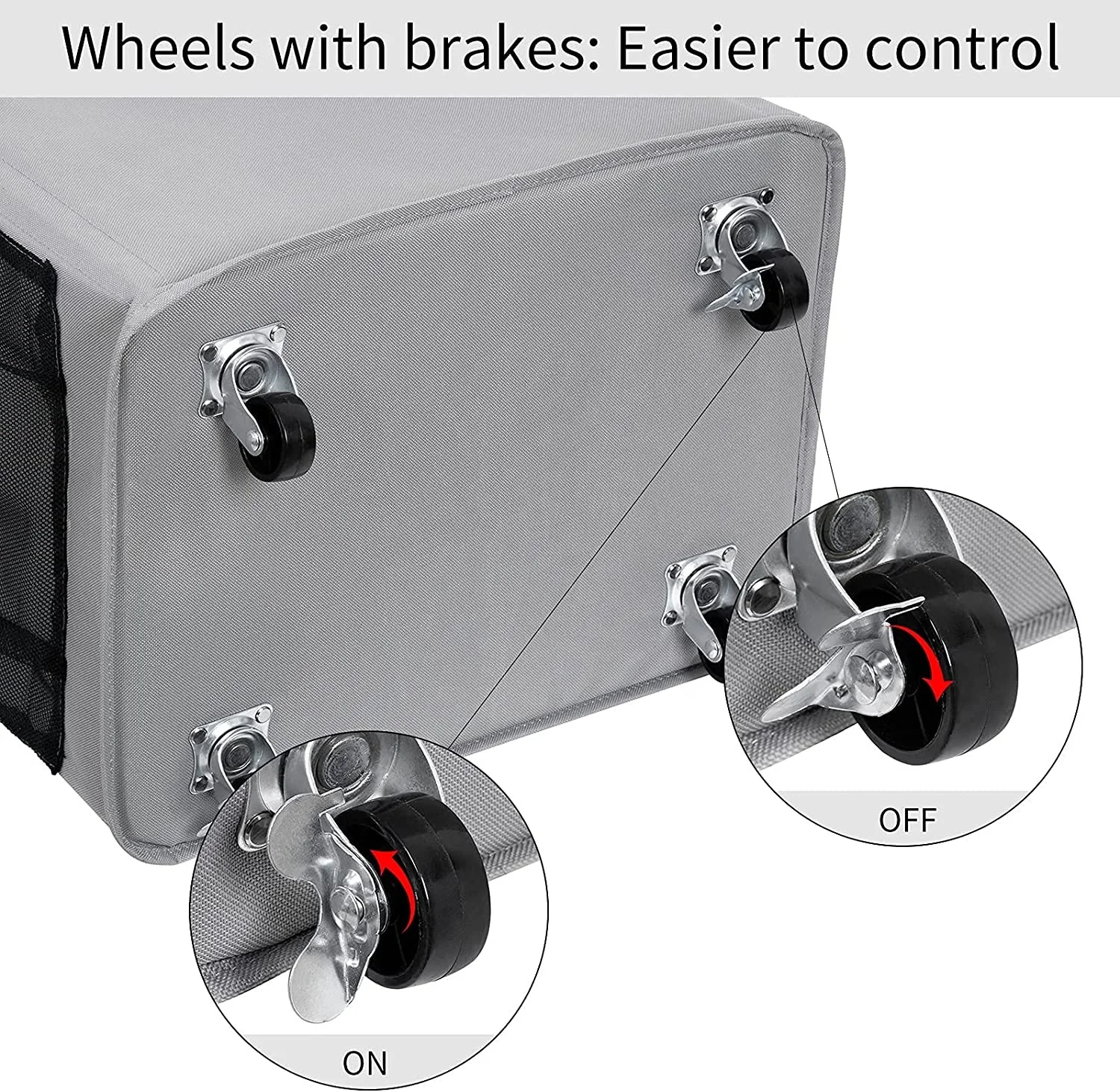 Rolling Laundry Hamper Large Laundry Basket on Wheels  Clothes Hamper  Cart Foldable Clothes Organizer