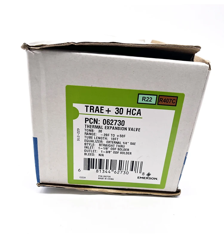 Тр22/407C Эмерсон клапан теплового расширения TRAE + 30HCA 30 тонн Новый и оригинальный