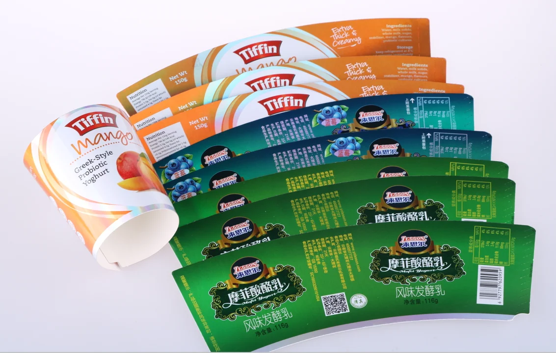 Double PE Coating Printed Ice Cream Paper Cup Fan Raw Material