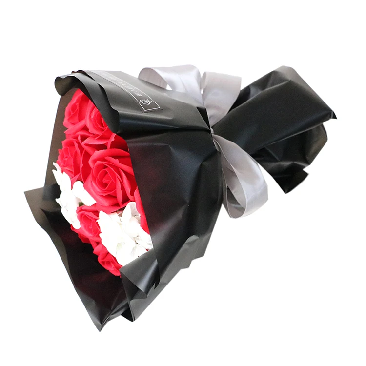 Valentines Day Birthday Gift Colorful Artificial Soap Rose Soap Flowers Bouquet Soap flowers