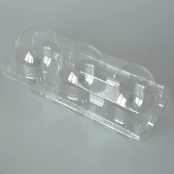 Disposable blister plastic mango cake packaging container