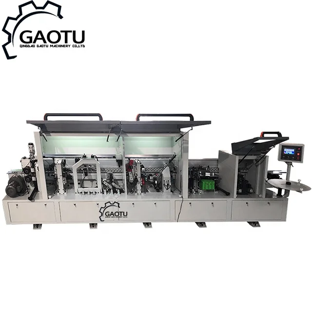 
woodworking automatic edge banding machine with corner rounding 