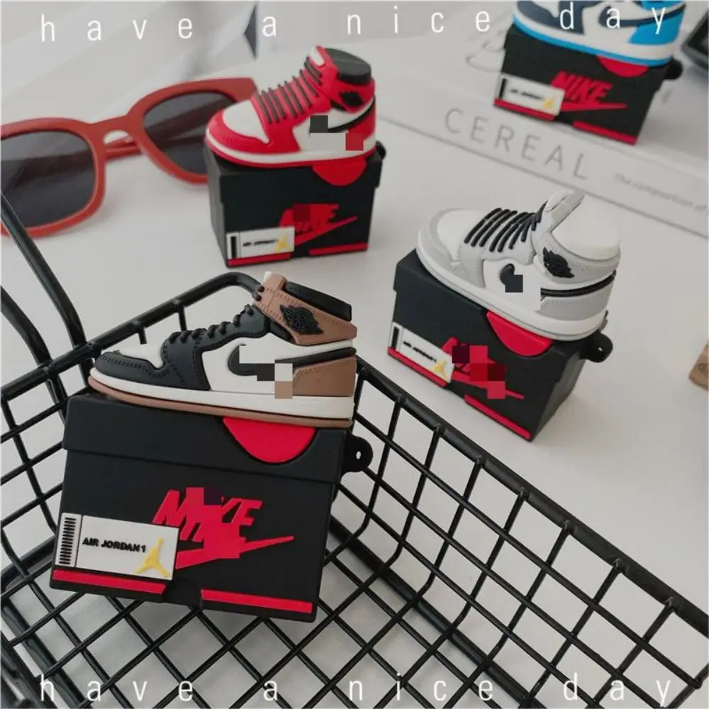 Aj кроссовки дизайн для Airpods Pro чехол 3d зарядка силиконовая Airjordan Обувная