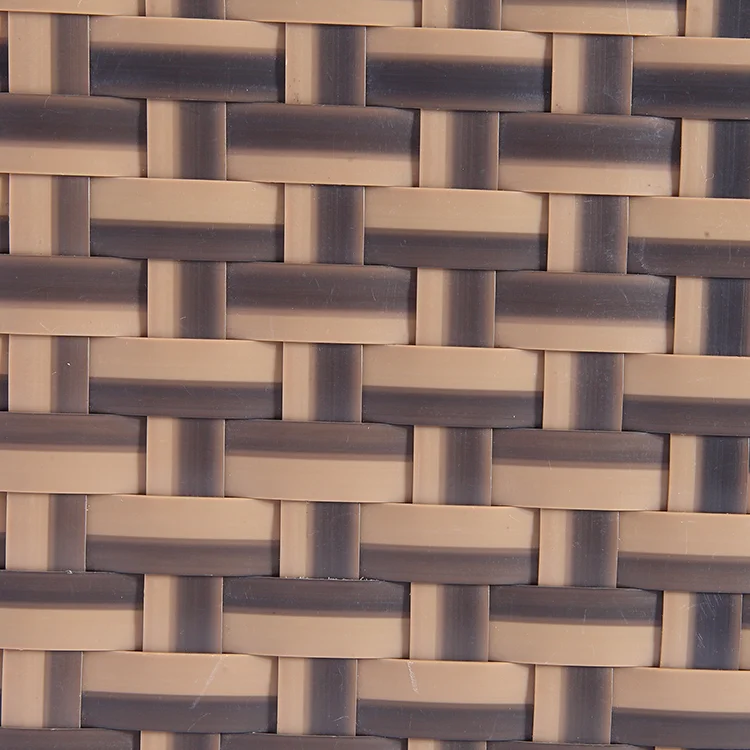 Garden Patio Furniture Outdoor Woven Synthetic Plastic Artificial Rattan Wicker Strips Pe Rattan Material