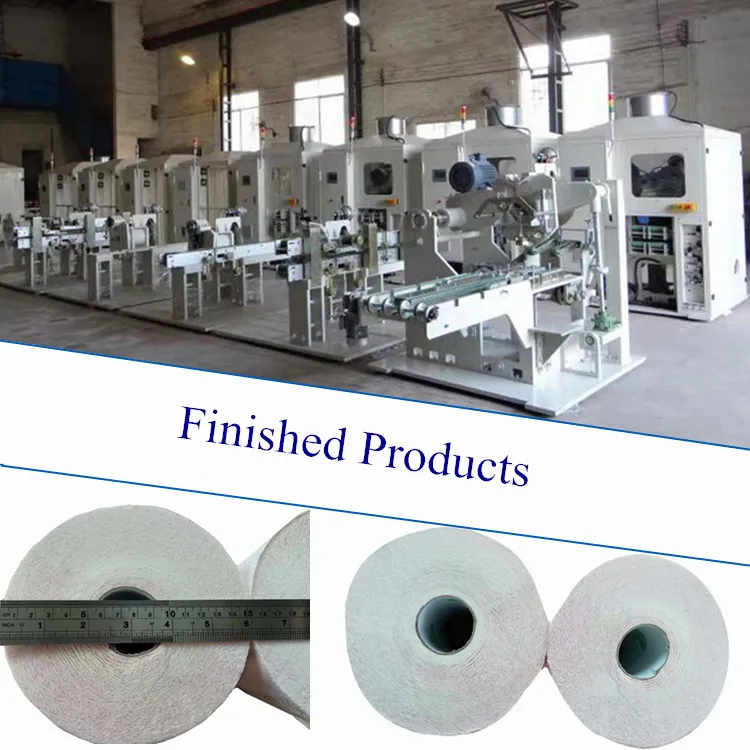 Automatic Soft kitchen towel toilet roll paper cutting machine two channel log saw cutter