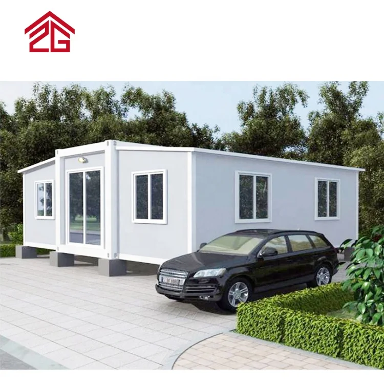 Modern Wooden Color Expandable Prefab Modular Container House Allstar Container Houses Container Houses with Pool in China