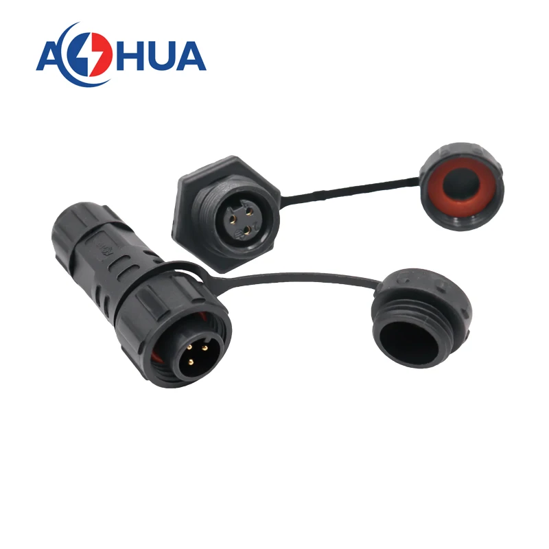 M16 Circular Panel Mount Connector Male Plug Female Connector 2 3 4 5 6 Pin 300V 110V 10A 5A IP67 Connector