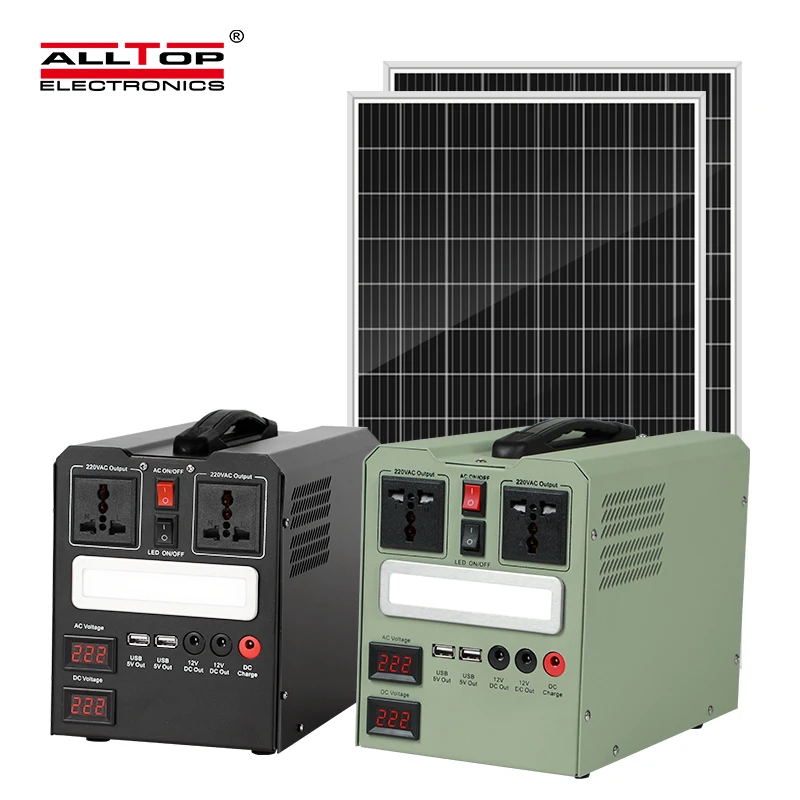 ALLTOP 2022 The new latest models energy solar panel systems home power 500watt 500w off grid solar power system