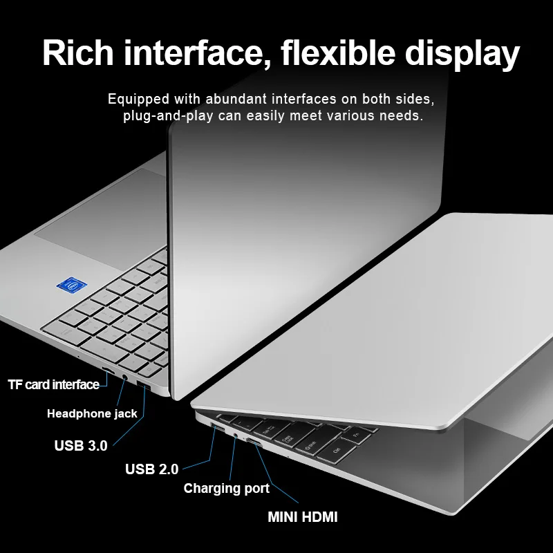 Индивидуальные ноутбуки деловой Ноутбук AMD R3 2200U 15 6 дюймов 1080P DDR4 дешевый ноутбук