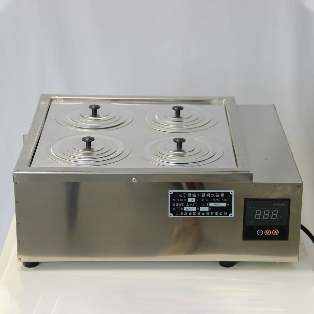 Laboratory digital temperature controlled one hole water bath
