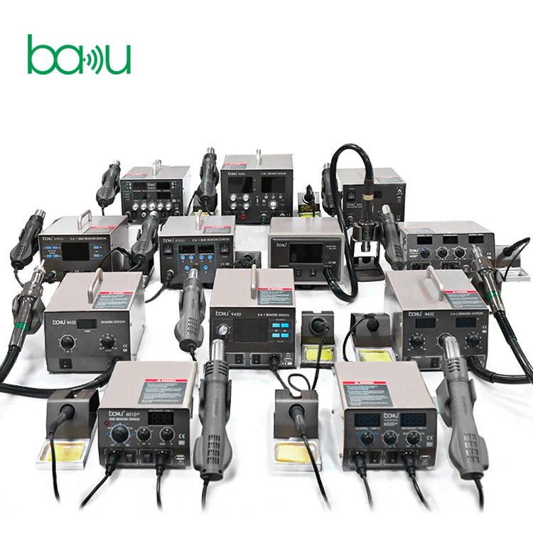 Hot selling infrared bga rework station BAKU 602D+ double LED digital display  welding equipment  soldering station