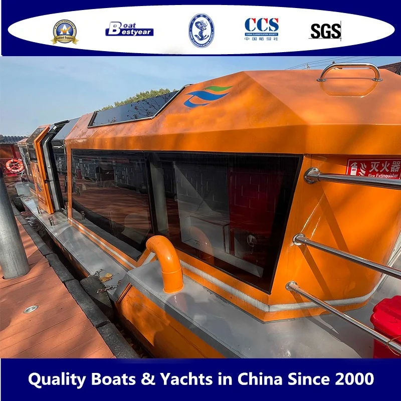 Bestyear 17.6m Fiberglass Electric Multifunction Boat