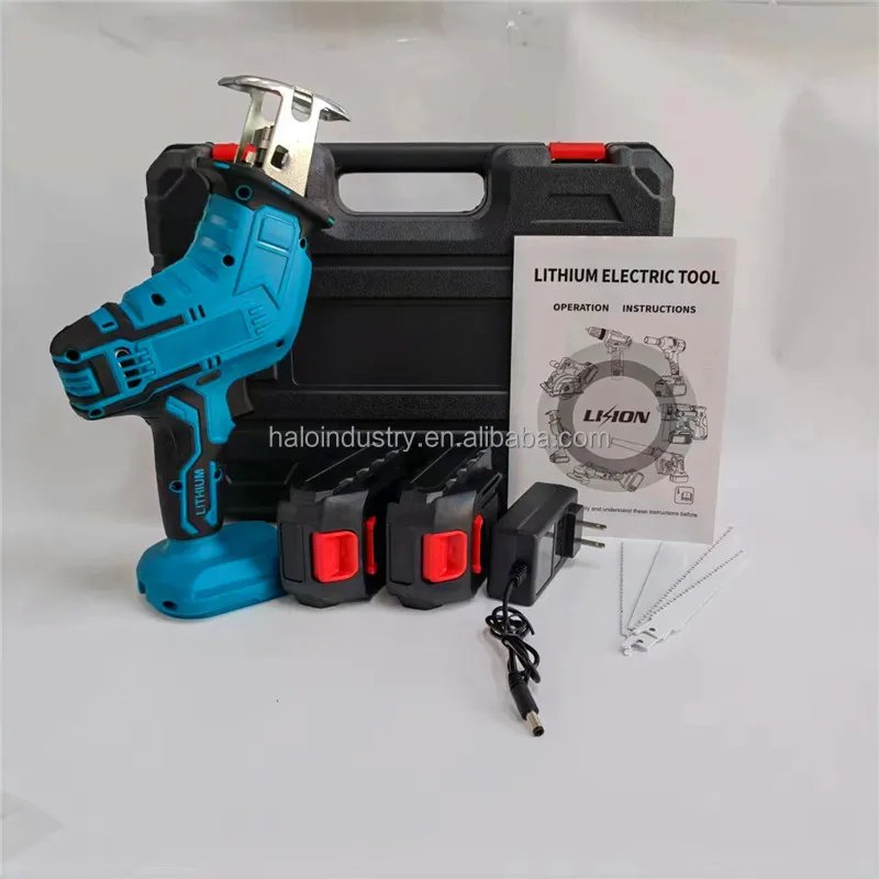 Hotsale 12V/21V High Speed Saber Power Tools Electric Reciprocating Saw Electric Cordless Multifunctional Saber Saw